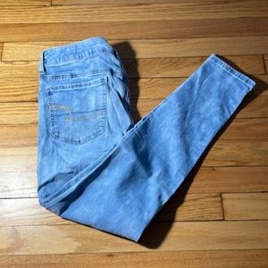 American eagle outfitter jeans super low rise jegging size 12 regular